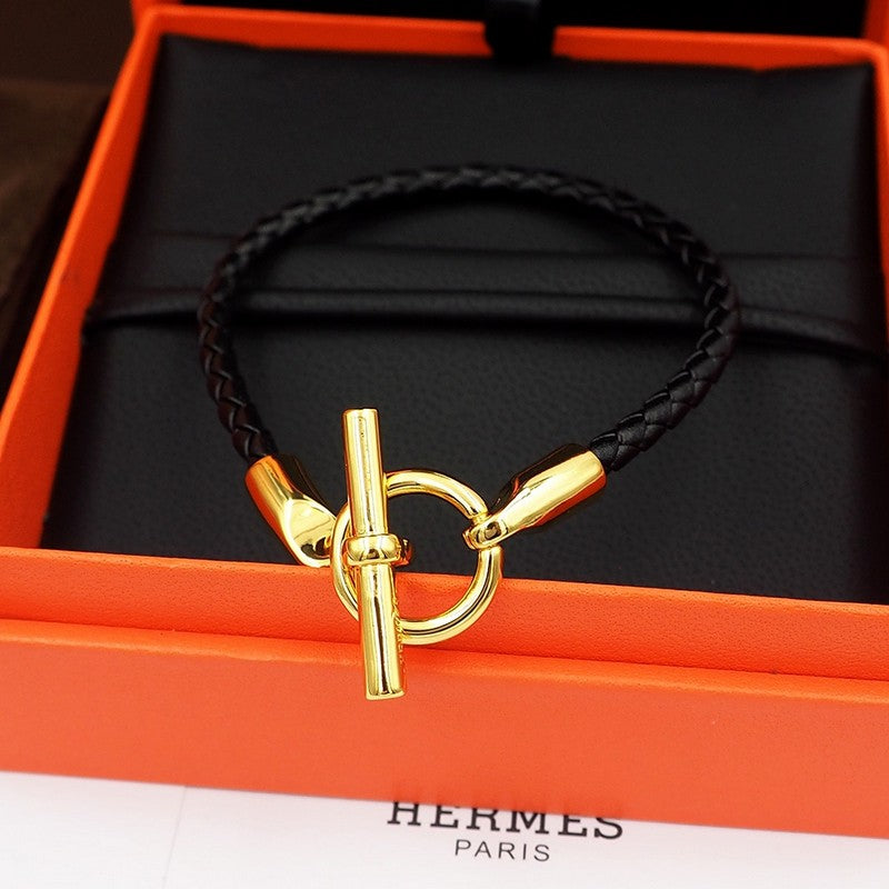 18K Black Glenan Hermes Bracelet