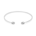 18K Gucci Running Diamond Cuff Bracelet